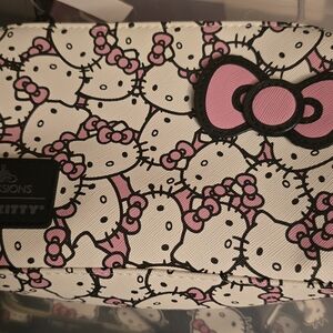 Hello Kitty Pink and White Clutch